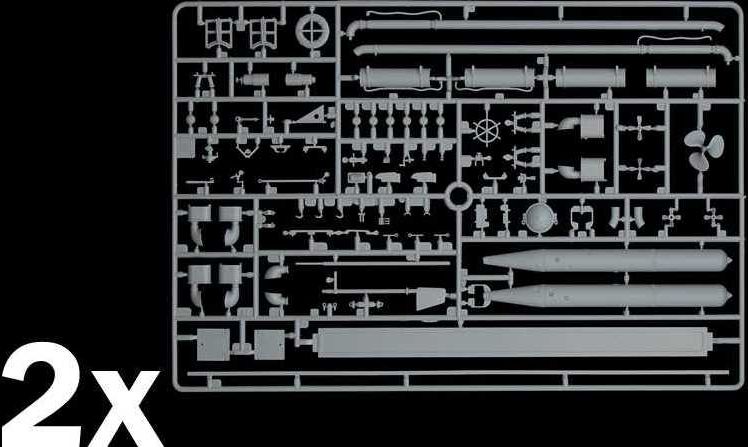 ITALERI Model Kit loď 5624 - Vosper MTB 74 with crew (1:35) - obrázek 16