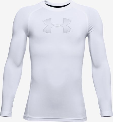 HeatGear® Armour Triko dětské Under Armour | Bílá | Chlapecké | XS - obrázek 1