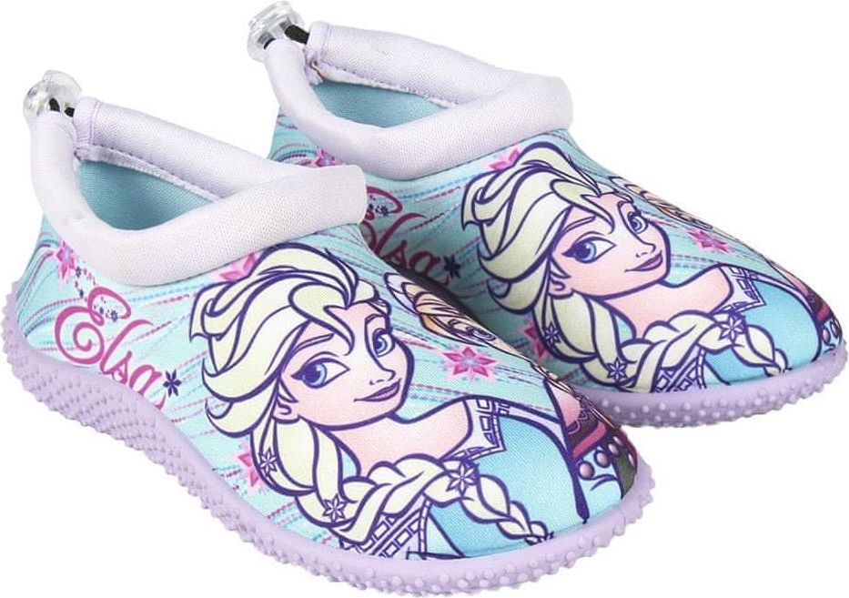 Disney dívčí boty do vody Frozen 24 fialová - obrázek 1