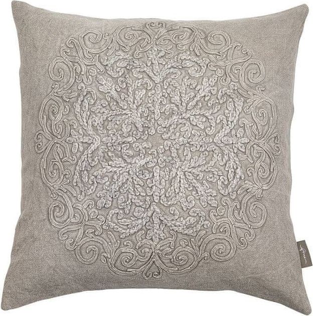 Fine Dekorační polštář BILLY 140 taupe, 50 x 50 cm - obrázek 1