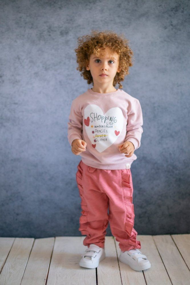 Cigit Kids Dívčí triko z přírodní bavlny Shopping list Cigit Kids Velikost: 80 (6-12m) - obrázek 1