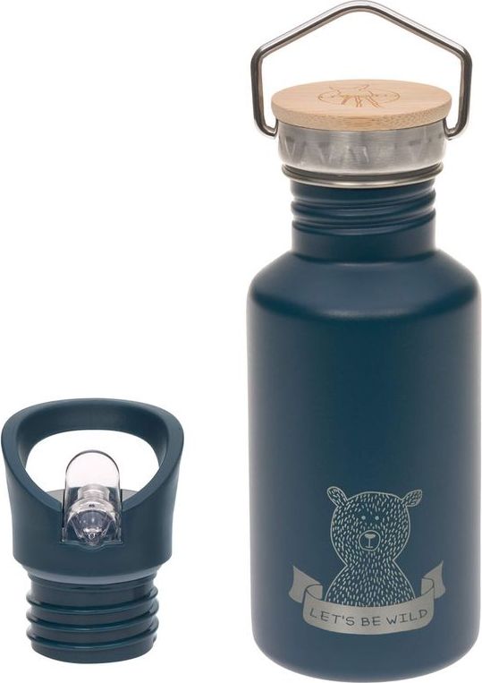 Nerezová láhev 500 ml Lässig Adventure Blue 2020 - obrázek 1