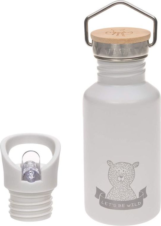 Nerezová láhev 500 ml Lässig Adventure Grey 2020 - obrázek 1