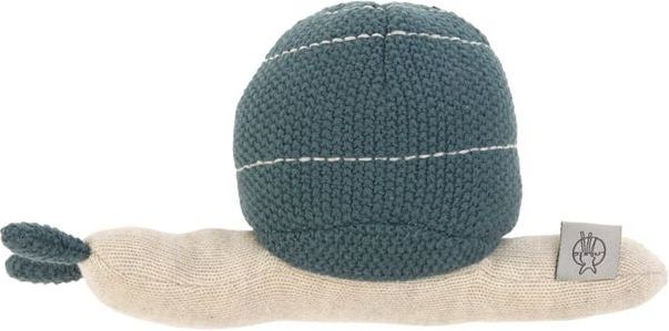 Lässig 4babies Chrastítko/hračka Lässig Garden Explorer Snail Blue 2020 - obrázek 2