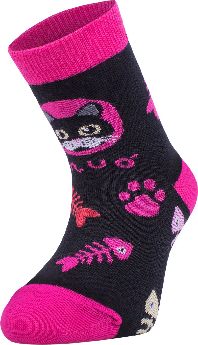 Trepon Unuo, Dětské bambusové ponožky, Kočka pes holka Velikost ponožky, punčocháče, legíny (Size socks) EU: 19/22 - obrázek 1