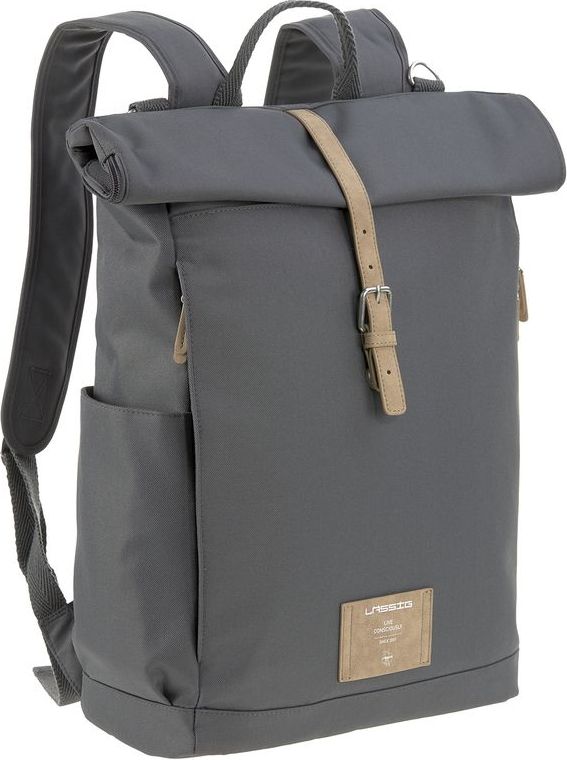 Lässig 4family Batoh Lässig Green Label Rolltop Backpack Anthracite 2020 - obrázek 1