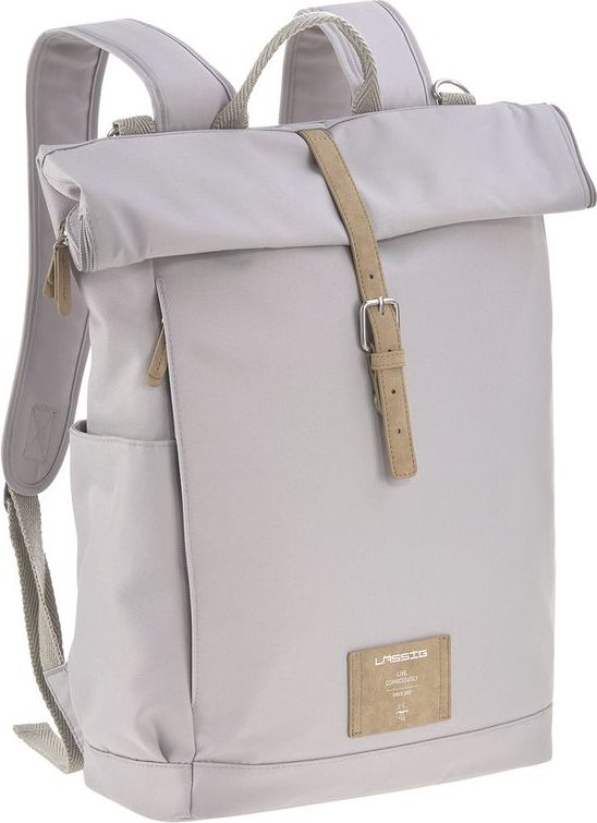 Lässig 4family Batoh Lässig Green Label Rolltop Backpack Grey 2020 - obrázek 1