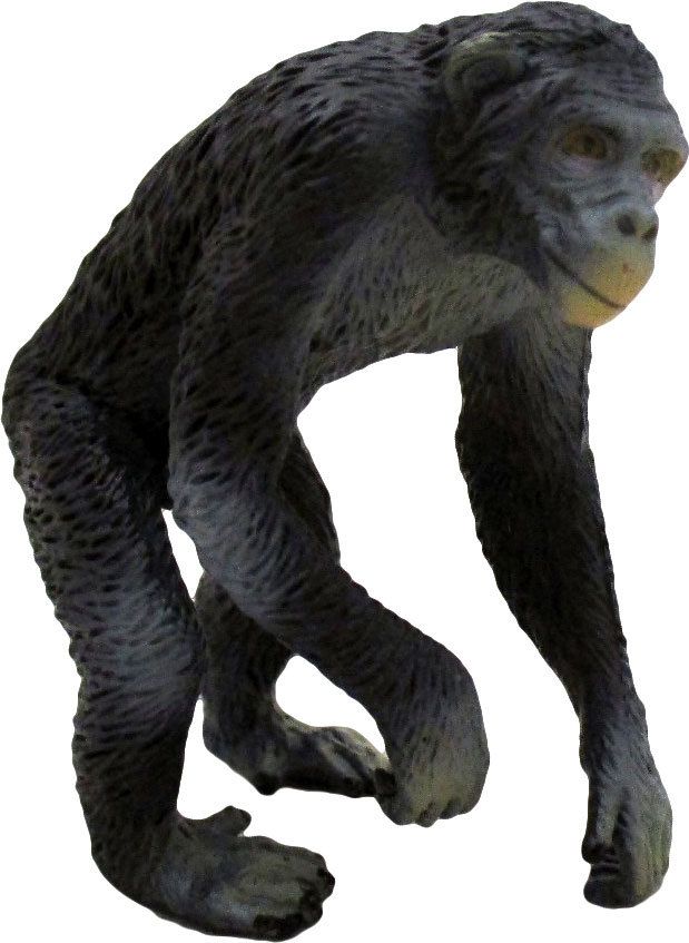 Šimpanz 6cm zvířátko Safari ručně malované plastové - obrázek 1
