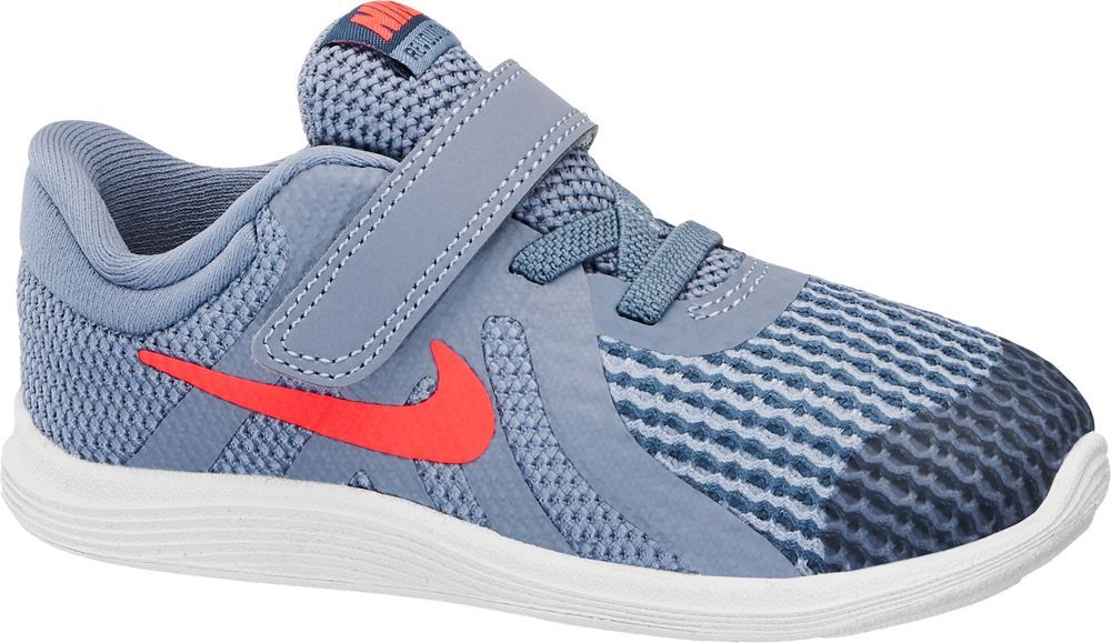 Deichmann - NIKE Modré dětské tenisky na suchý zip Nike Revolution 4 Toddler 25 modrá - obrázek 1