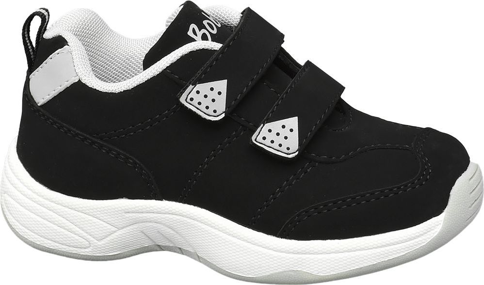 Deichmann - Bobbi-Shoes Černé tenisky na suchý zip Bobbi-Shoes 25 černá - obrázek 1