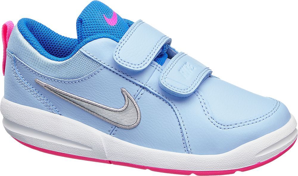 Deichmann - NIKE Modré tenisky na suchý zip Nike Pico 34 modrá - obrázek 1