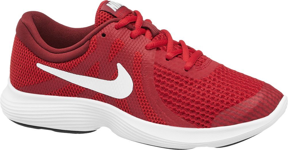 Deichmann - NIKE Červené tenisky Nike Revolution 4 Gs 35.5 červená - obrázek 1