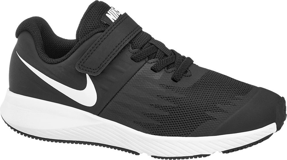Deichmann - NIKE Černé tenisky na suchý zip Nike Star Runner 29.5 černá - obrázek 1