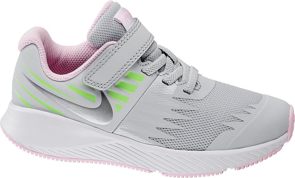 Deichmann - NIKE Šedé tenisky na suchý zip Nike Star Runner Ps 34 šedá - obrázek 1