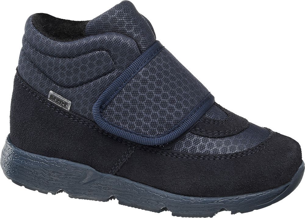 Deichmann - Bartek Tmavě modrá kožená kotníková obuv na suchý zip Bartek 29 tmavě modrá - obrázek 1