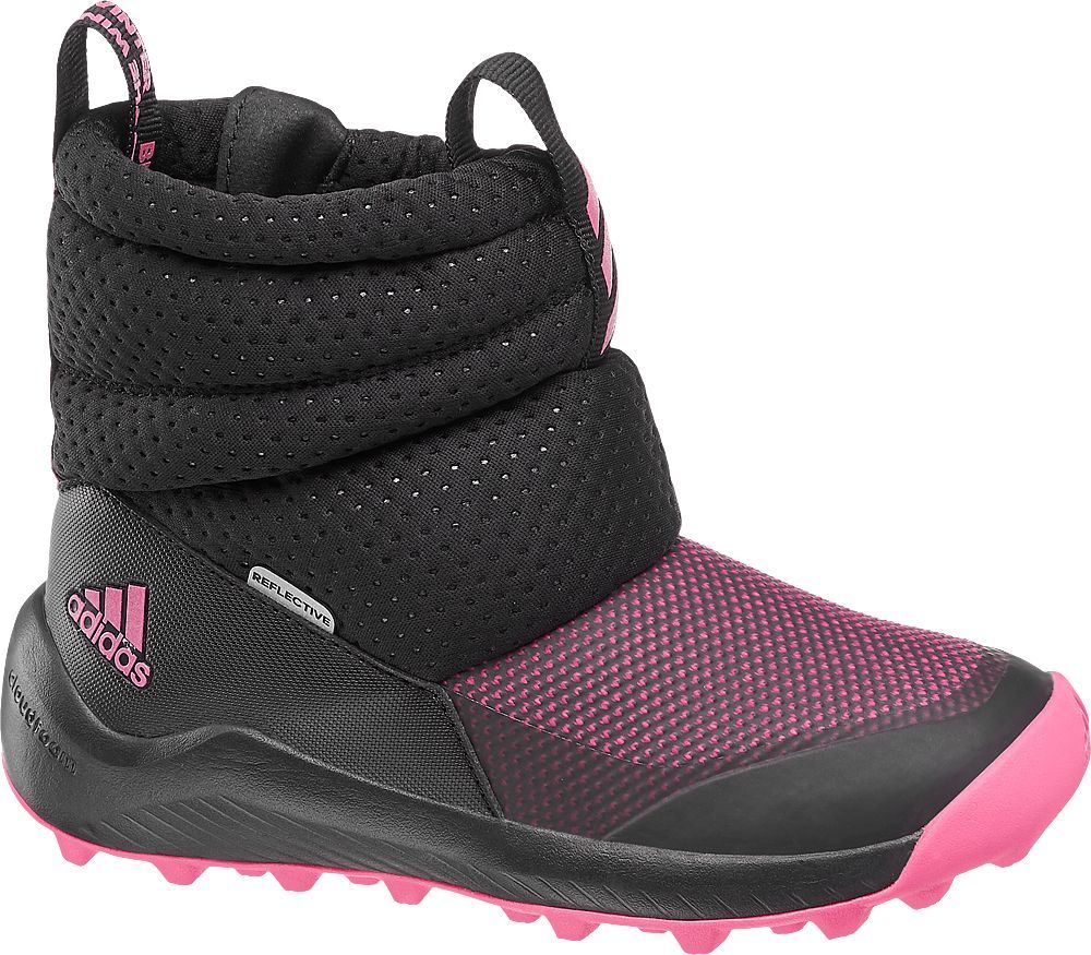 Deichmann - adidas Černé sněhule Adidas Rapida Snow C se zipem 34 černá - obrázek 1