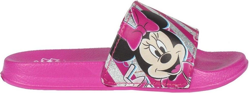 Disney dívčí pantofle Minnie 24.5 tmavě růžová - obrázek 1