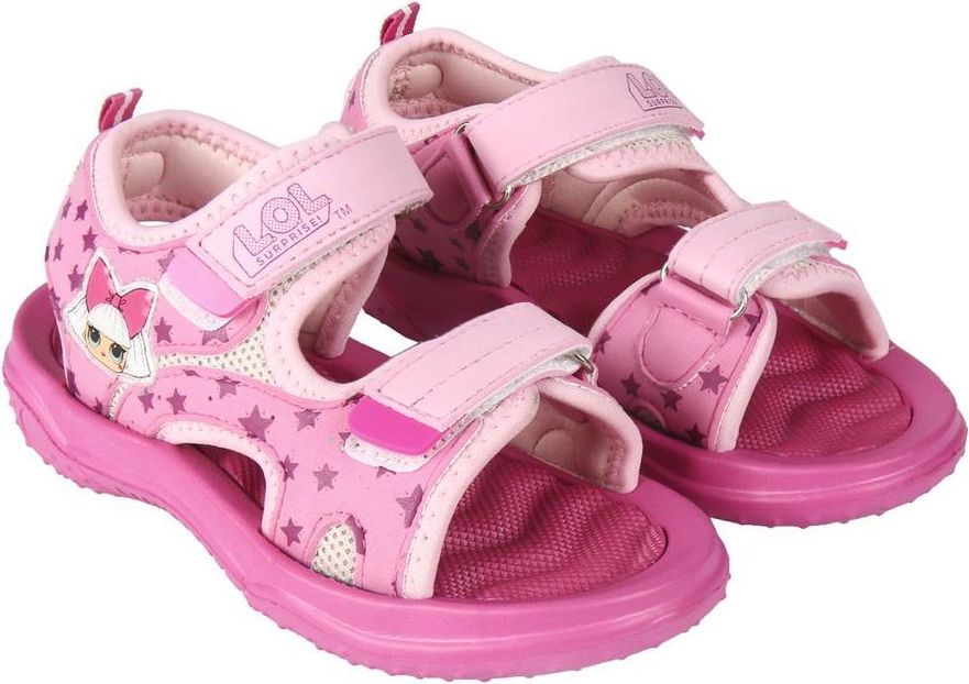 Disney dívčí sandály LOL 2300004318 27 růžová - obrázek 1