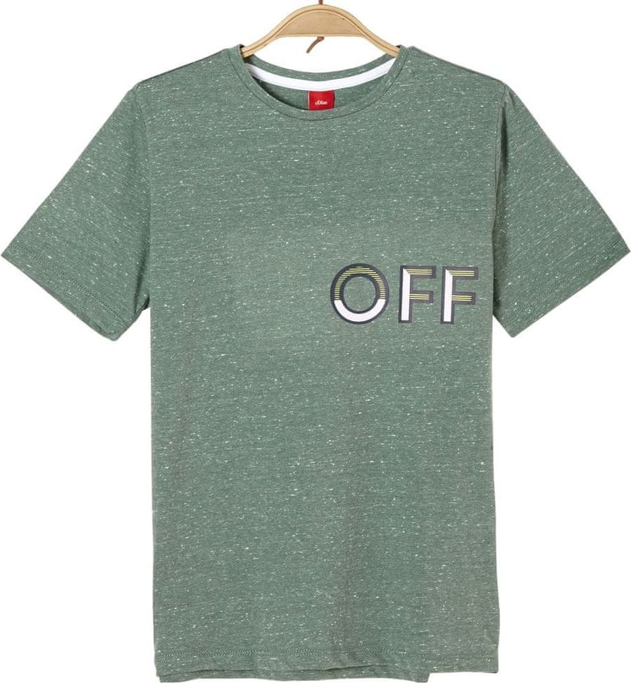 s.Oliver dětské tričko M zelená - obrázek 1
