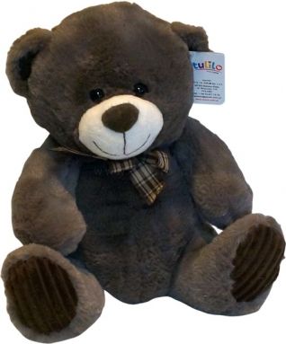 Plyšový medvídek Tulilo, 30 cm - hnědý - obrázek 1
