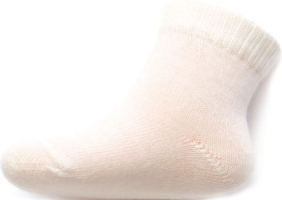 Kojenecké bavlněné ponožky New Baby bílé - Kojenecké bavlněné ponožky New Baby bílé - obrázek 1