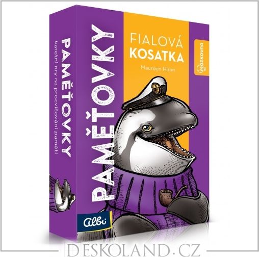 Paměťovky - Fialová kosatka - obrázek 1