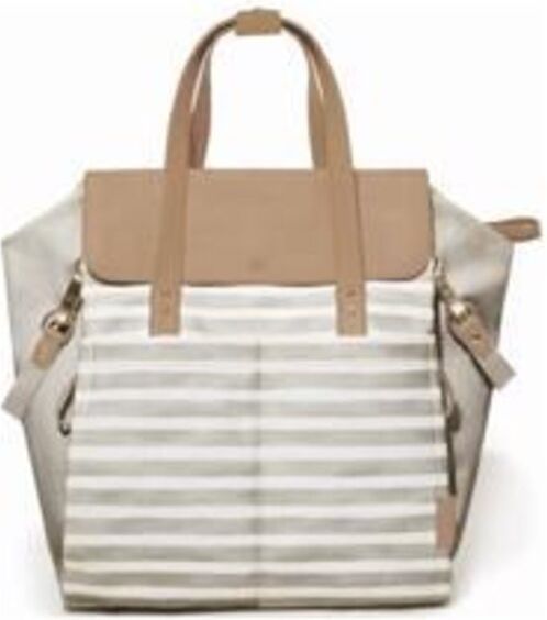 SKIP HOP Taška Highline Backpack- Oyster Stripe - obrázek 1