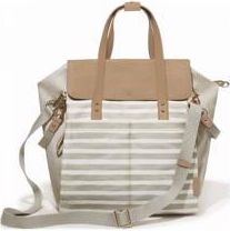 SKIP HOP Taška Highline Backpack- Oyster Stripe - obrázek 2