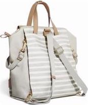 SKIP HOP Taška Highline Backpack- Oyster Stripe - obrázek 3