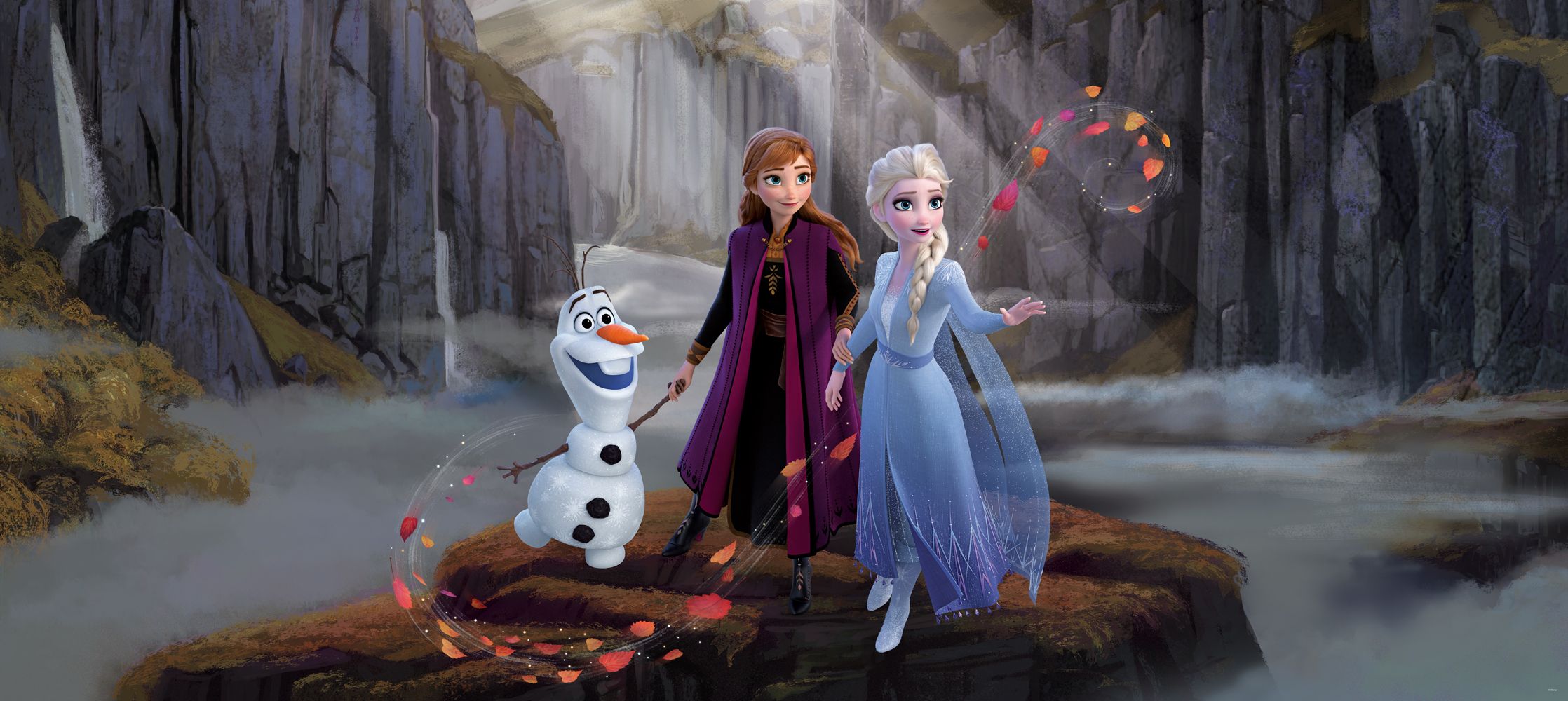 FOTOTAPETA FROZEN 2 IN FOREST - obrázek 1