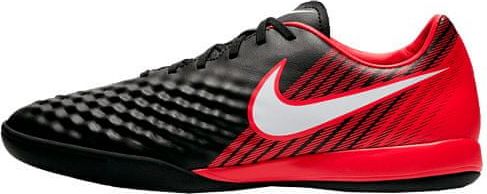 Nike MAGISTAX ONDA II IC, 20 | FOOTBALL/SOCCER | MENS | LOW TOP | BLACK/WHITE-UNIVERSITY RED | 7.5 - obrázek 1