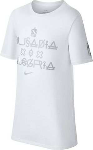 Nike NEYMAR B NK DRY TEE VERBIAGE, 10 | FOOTBALL/SOCCER | BOYS | SHORT SLEEVE T-SHIRT | WHITE | XS - obrázek 1