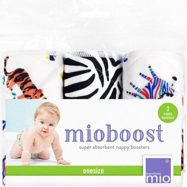 Bambino Mio absorbční vložky Mio Boost Savanna Stripes 3 ks - obrázek 1