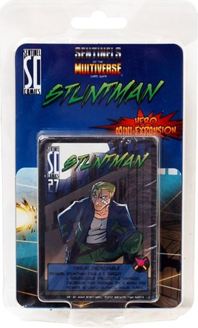 Greater Than Games Sentinels of the Multiverse: Stuntman Hero Mini-Expansion - obrázek 1