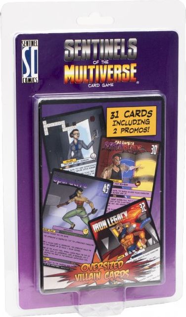 Greater Than Games Sentinels of the Multiverse: Oversized Villain Cards - obrázek 1