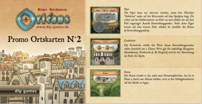 dlp Games Orléans: Ortskarten Promo Edition 2 - obrázek 1