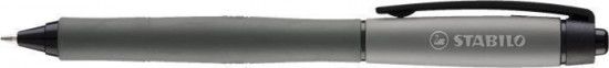 Gelové pero "Palette", černá, 0,4 mm, stiskací mechanismus, STABILO - obrázek 1