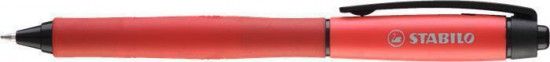 Gelové pero "Palette", červená, 0,4 mm, stiskací mechanismus, STABILO - obrázek 1