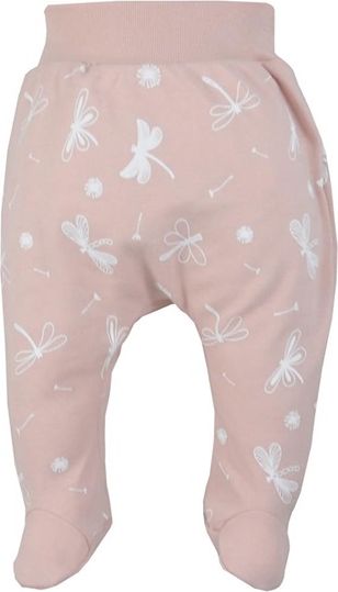 KOALA | Koala Vážka | Kojenecké bavlněné polodupačky Koala Vážka vintage růžové | Růžová | 80 (9-12m)