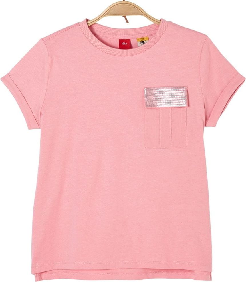 s.Oliver dívčí tričko L růžová - obrázek 1