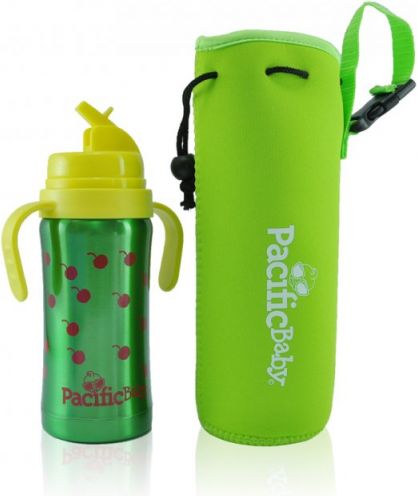 Pacific Baby Termoobal ZELENÝ+ ochrana lahve - obrázek 1