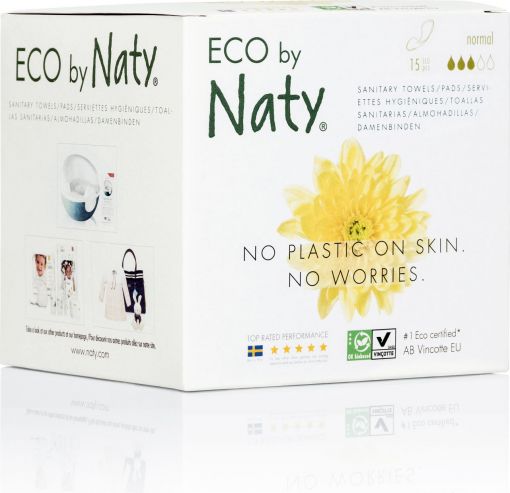 Dámské ECO vložky Naty (15 ks) - normal - obrázek 1