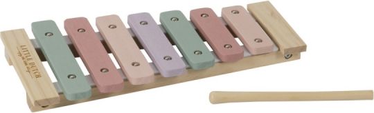 Little Dutch Dřevěný xylofon pink - obrázek 1
