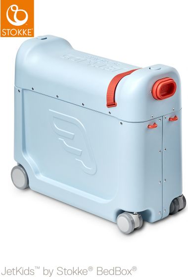 Stokke JetKids™ BedBox® 2.0 - dětské zavazadlo s lůžkem, Blue Sky - obrázek 1