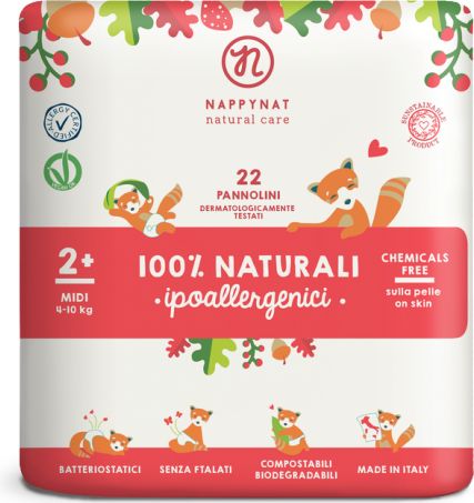 Nappynat Plenky Nappynat Midi 4 - 10 kg (22 ks) - obrázek 1
