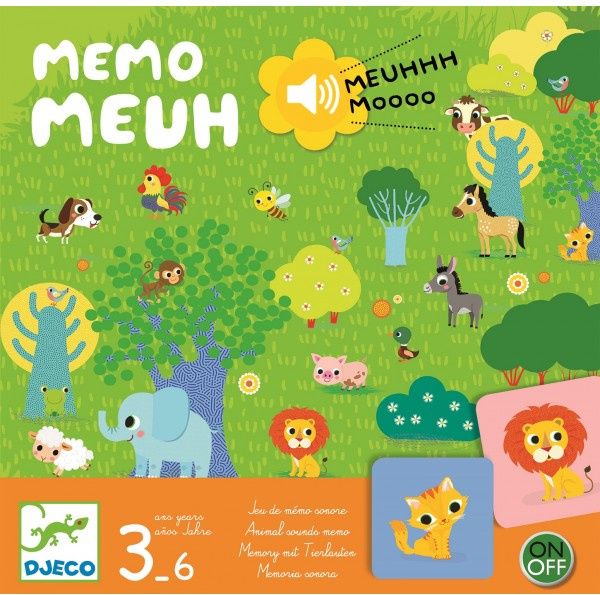 Djeco Pexeso se zvuky - obrázek 1