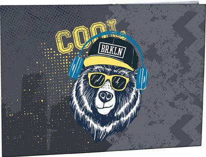 Stil Desky na číslice Cool bear - obrázek 1