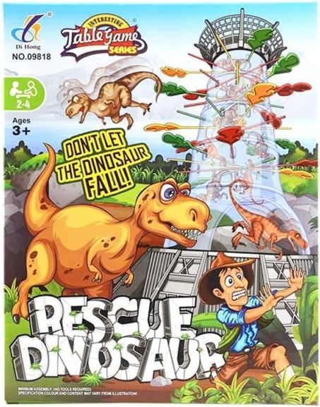 MaDe Stolní Hra Dinosauři 28cm - obrázek 1