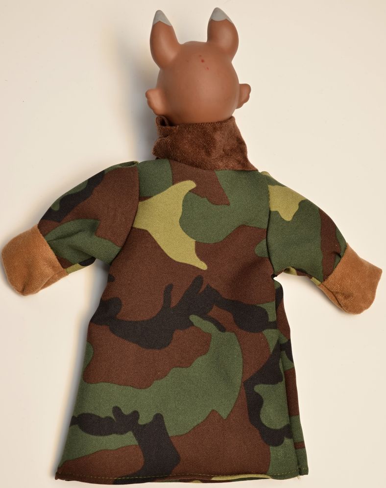 Maňásek na ruku - vlk - obrázek 2