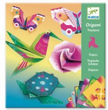 Djeco Origami neonové - Tropy - obrázek 1